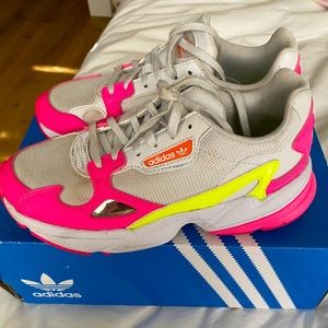 Adidas women’s original falcons shock pink